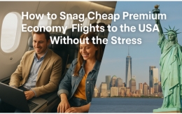 Premium Economy Flights to USA